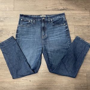 Madewell The High-Rise Slim Boyjean - Size 32